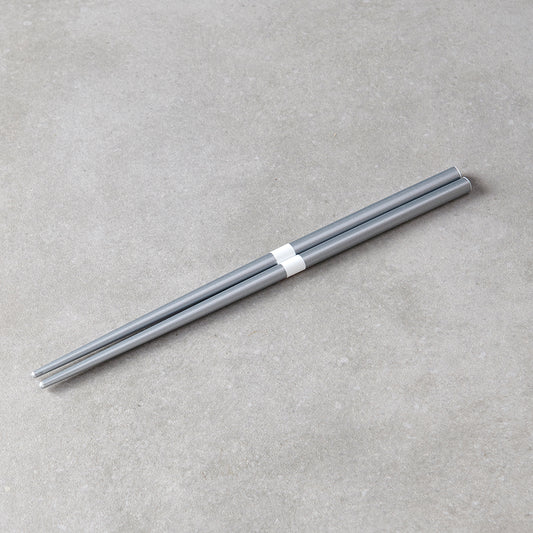 Silver & White Chopsticks 23cm
