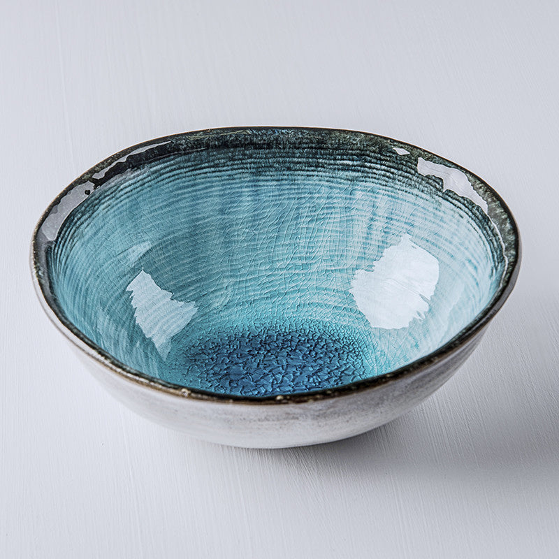 Sky Blue oval bowl 17cm