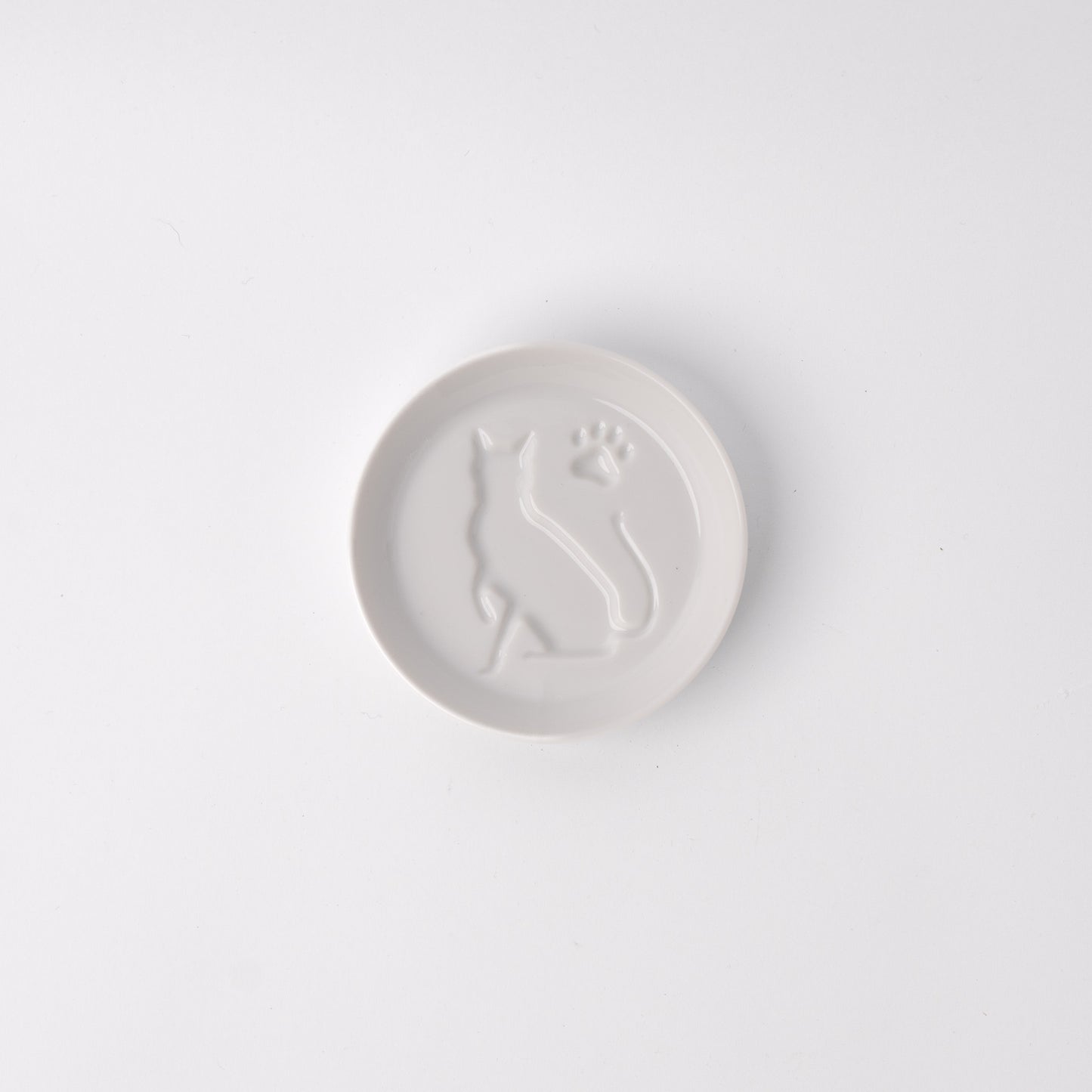 Silhouette Sauce Dish Cat 8.2cm