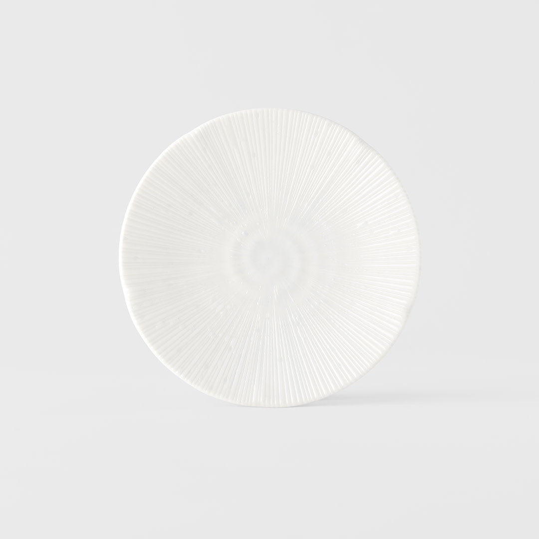 Ice Drift white tapas plate 16.5cm