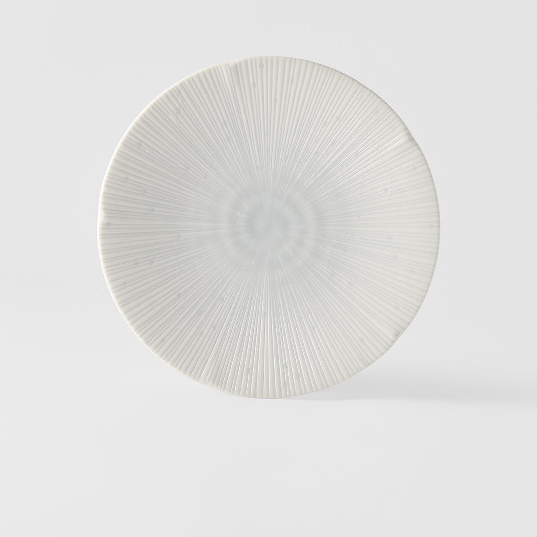 Ice Drift white side plate 22cm