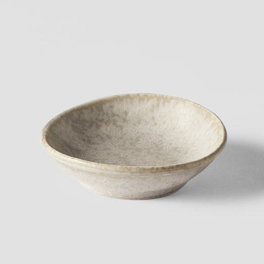 White Fade sauce dish 8.3cm