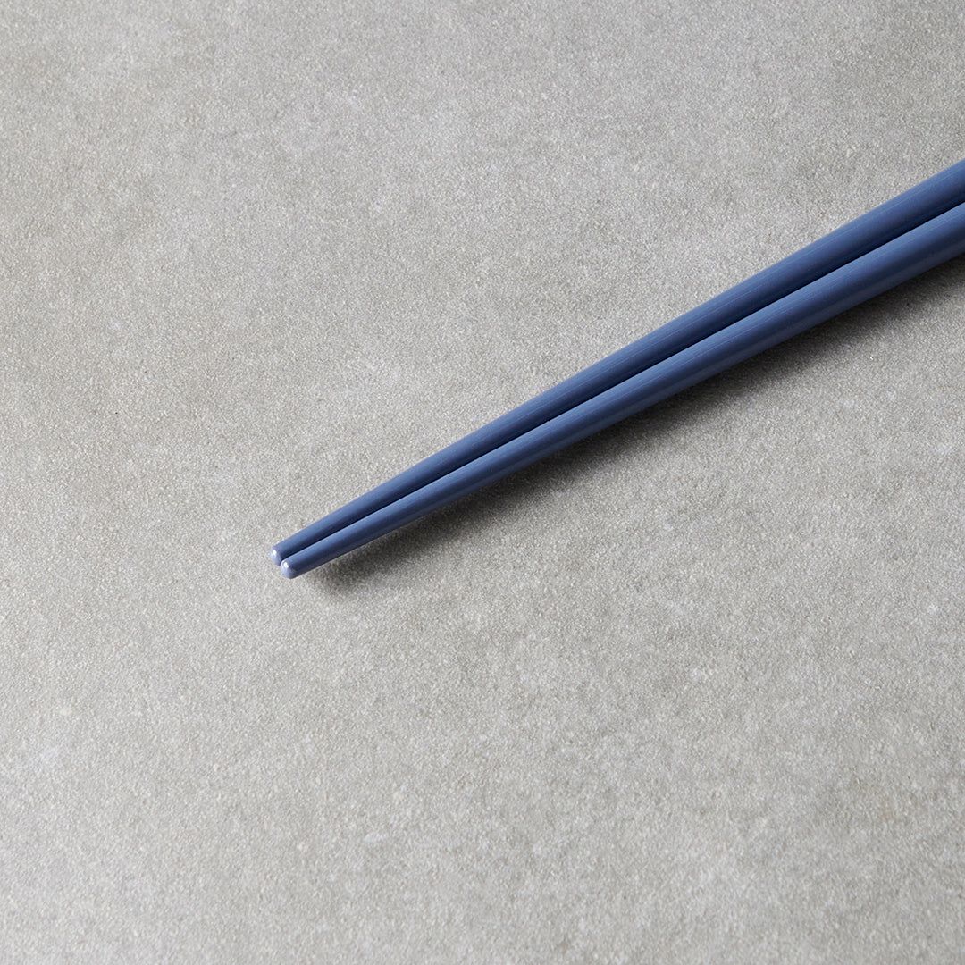 Navy Blue & White Chopsticks 23cm